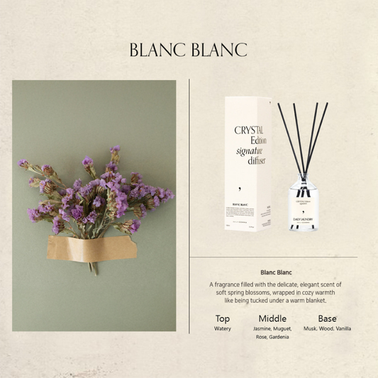 DAILY COMMA Crystal Edition Diffuser Blanc Blanc 100ml