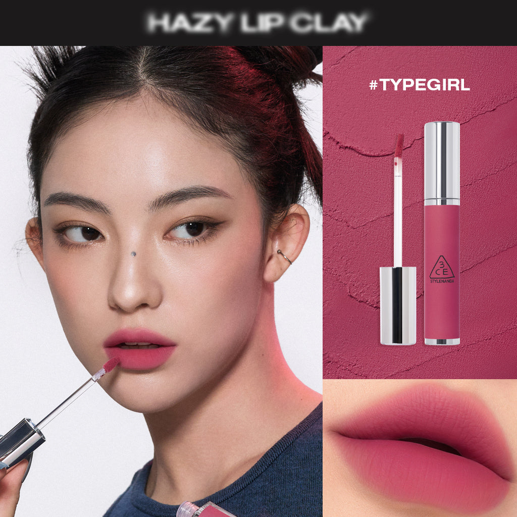 3CE Hazy Lip Clay - 12 Colors to Choose
