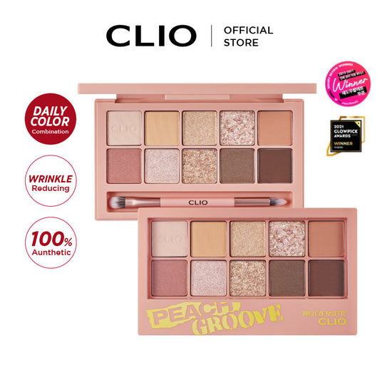 CLIO Pro Eye Palette #07 Peach Groove