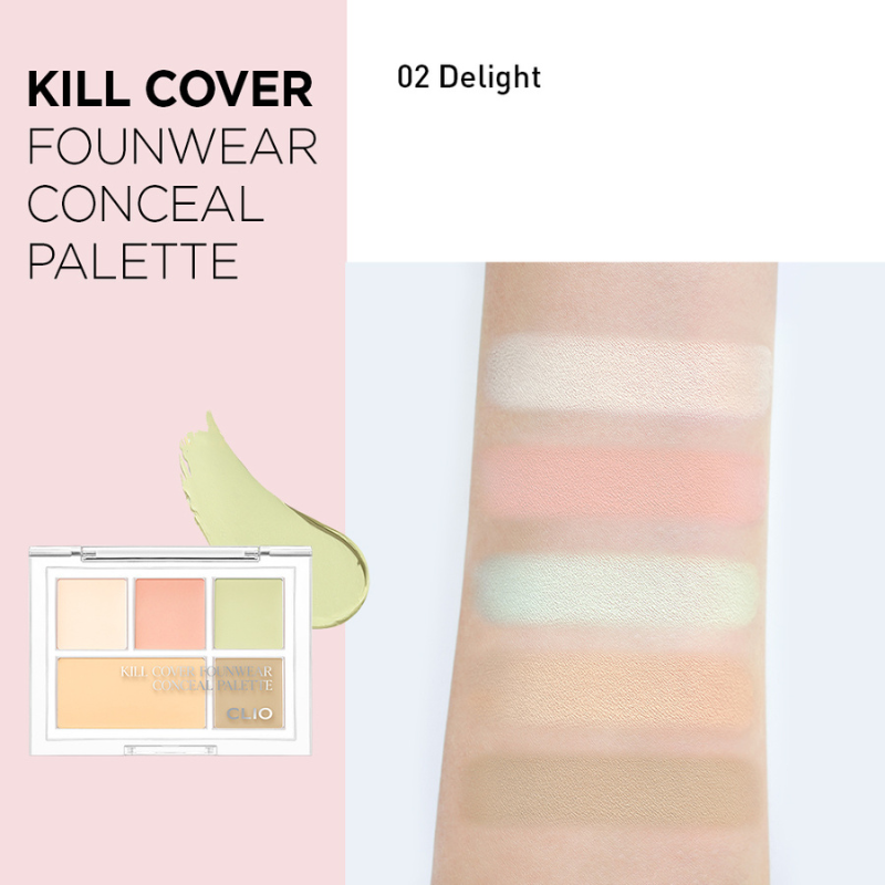 CLIO Kill Cover Founwear Conceal Palette - 2 Colors to Choose