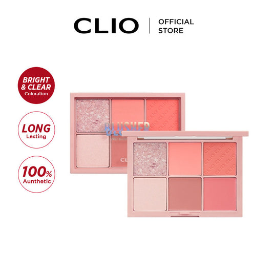 CLIO Pro Blusher Palette 20g #02 Bloom Pastel