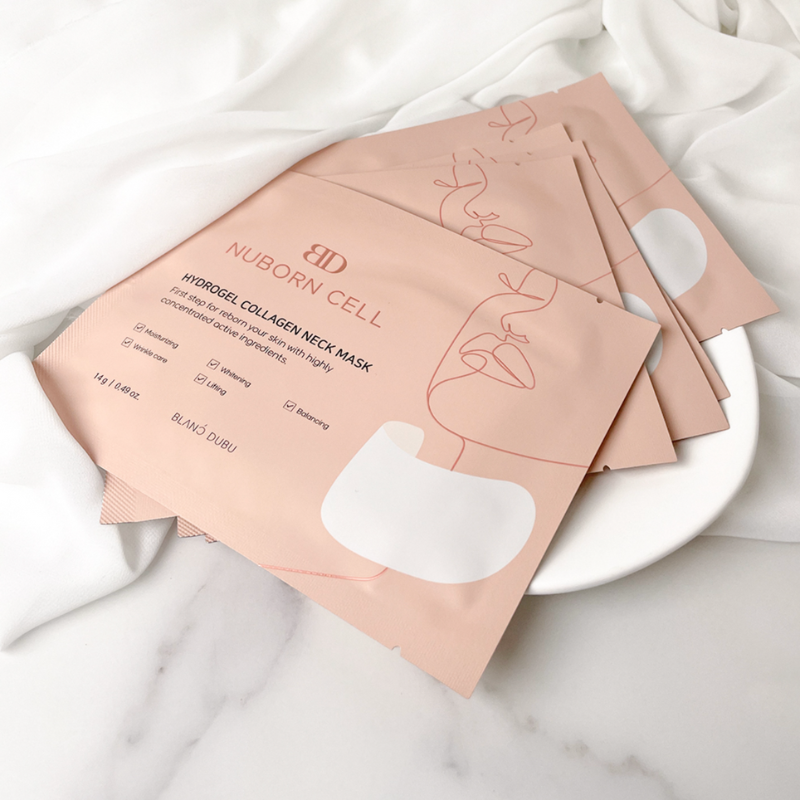 BLANC DUBU Nuborn Cell Hydrogel Collagen Neck Mask
