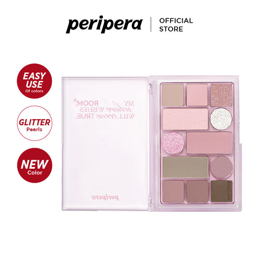 PERIPERA All Take Mood Technique Palette #04 In My Mute Pink