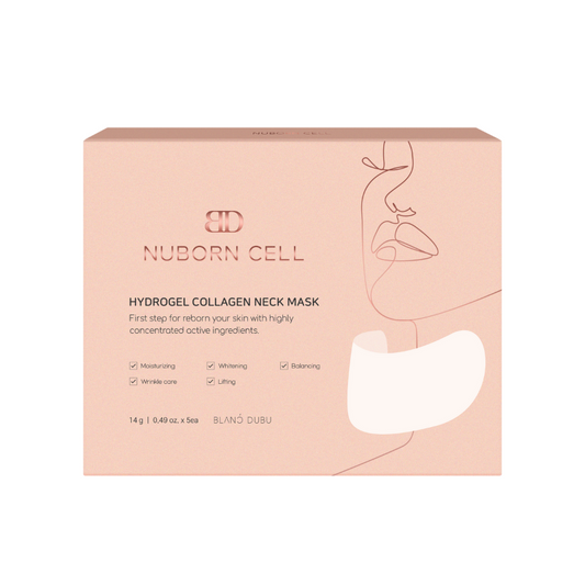 BLANC DUBU Nuborn Cell Hydrogel Collagen Neck Mask