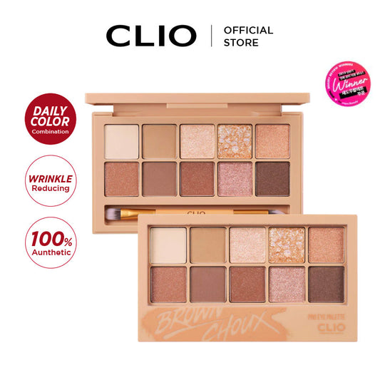 CLIO Pro Eye Palette #02 Brown Choux