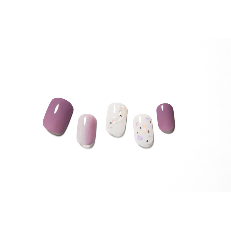 DASHING DIVA Magic Press Regular Round Mani Terrazzo Tail MGL3S093RR