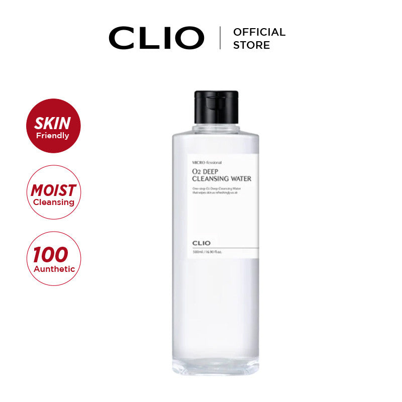 CLIO Micro-fessional O2 Deep Cleansing Water 500ml