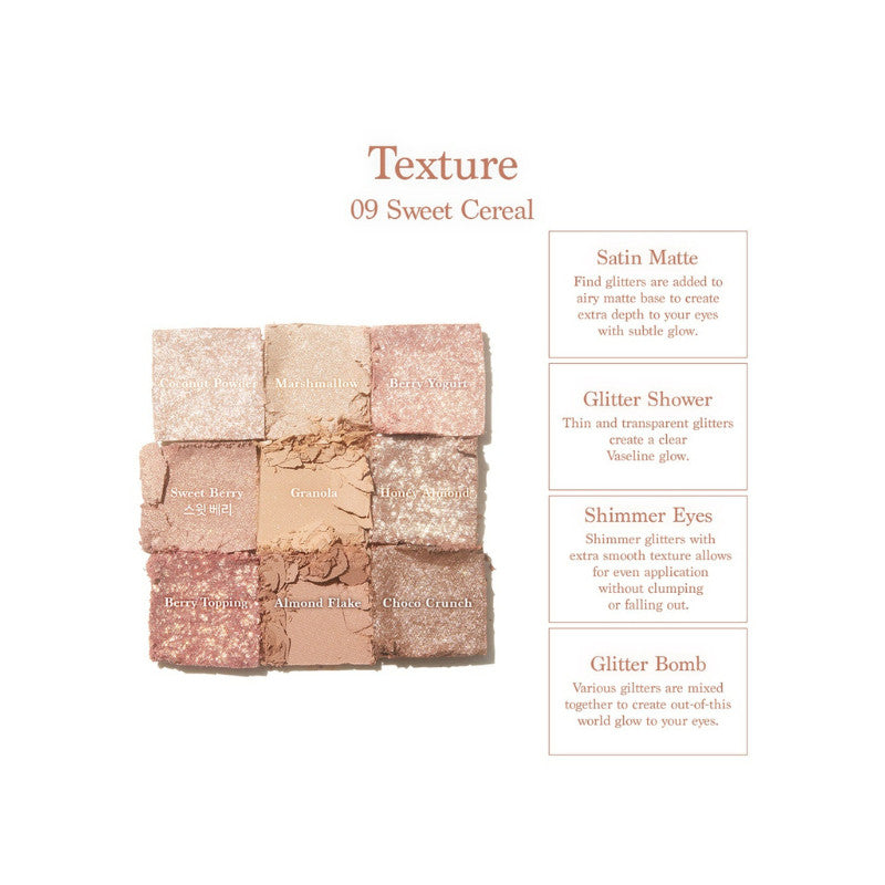 DASIQUE Shadow Palette #09 Sweet Cereal
