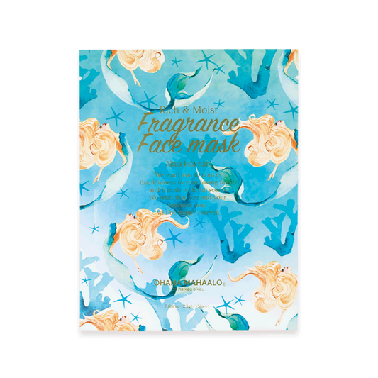 OHANA MAHAALO Fragrance Face Mask Akua Ko'A Nani