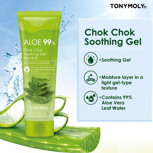 TONY MOLY Aloe 99% Chok Chok Soothing Gel