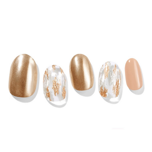 DASHING DIVA Glaze Mani Gold Sunset ZMA051