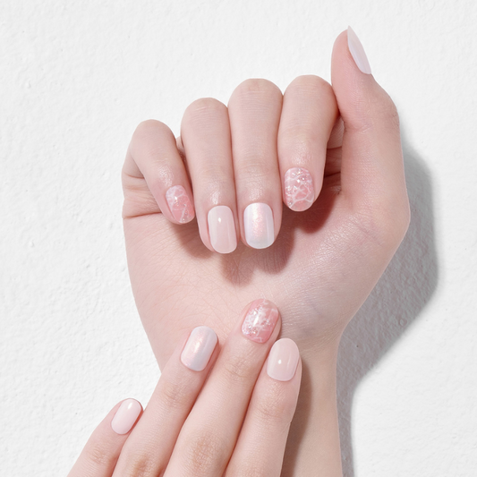 DASHING DIVA Glaze Mani Pink Fog ZMA033