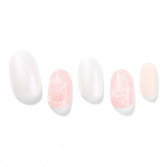 DASHING DIVA Glaze Mani Pink Fog ZMA033