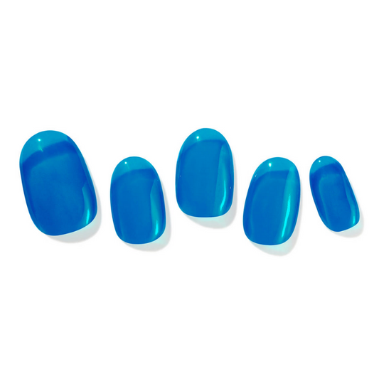 DASHING DIVA Glaze Mani See-through Blue ZMC073