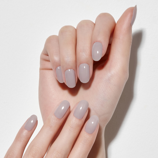 DASHING DIVA Glaze Mani Sheer Gray ZMC093