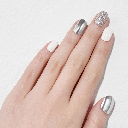 DASHING DIVA Glaze Mani Silver Holic ZMA048