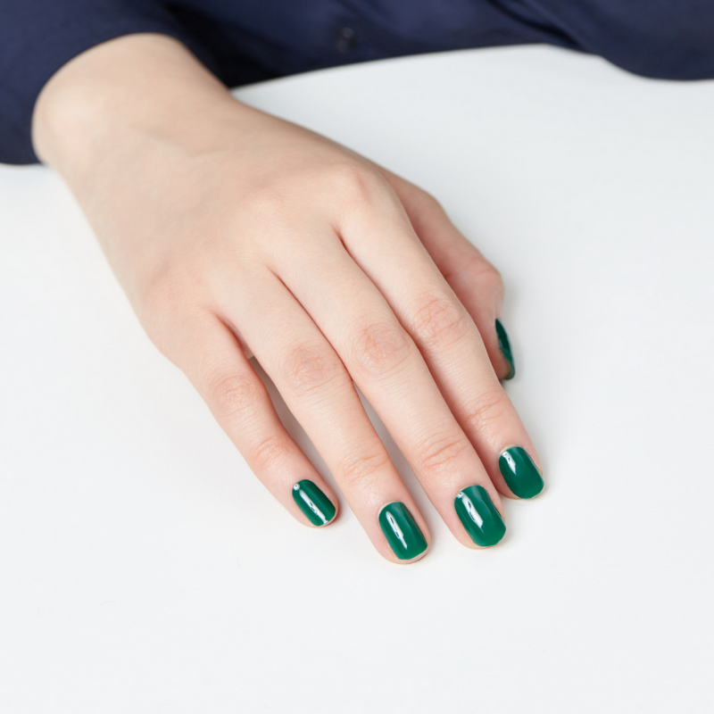 DASHING DIVA Glaze Mani Woody Green ZMC083