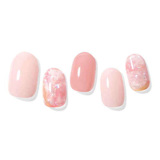DASHING DIVA Glaze Mani Coral Marble ZMA139
