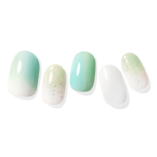 DASHING DIVA Glaze Mani Emerald Smudge ZMA118