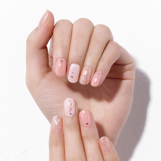 DASHING DIVA Glaze Mani Pink Champagne ZMA013