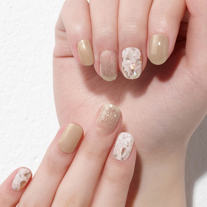 DASHING DIVA Glaze Mani Olive Stone ZMA012
