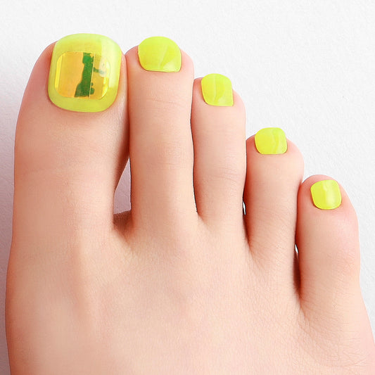 DASHING DIVA Glaze Pedi Neon Beam ZPA026