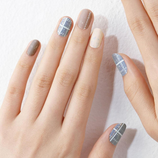 DASHING DIVA Gloss Gel Strip Mani Angora Like GVP287