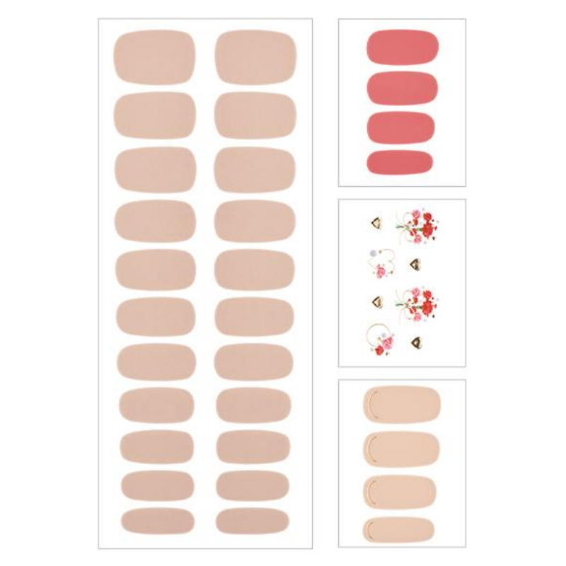 DASHING DIVA Gloss Gel Strip Mani Carnation Dream GVP195