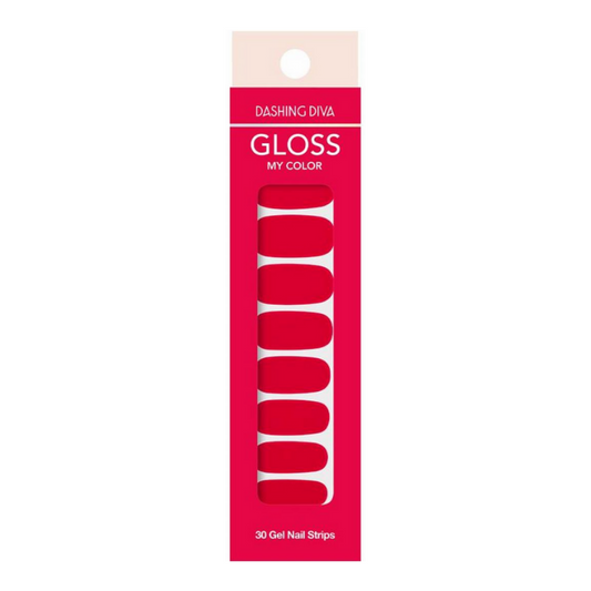 DASHING DIVA Gloss My Color Mani Cherry GC18