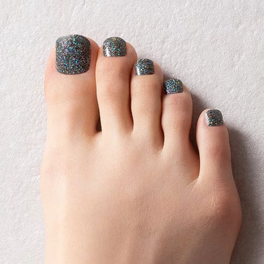 DASHING DIVA Gloss My Color Pedi Green Mix GC41P