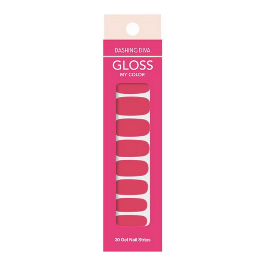 DASHING DIVA Gloss My Color Mani Hibiscus Tea GC17