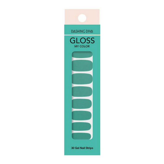 DASHING DIVA Gloss My Color Mani Mint Tea GC24
