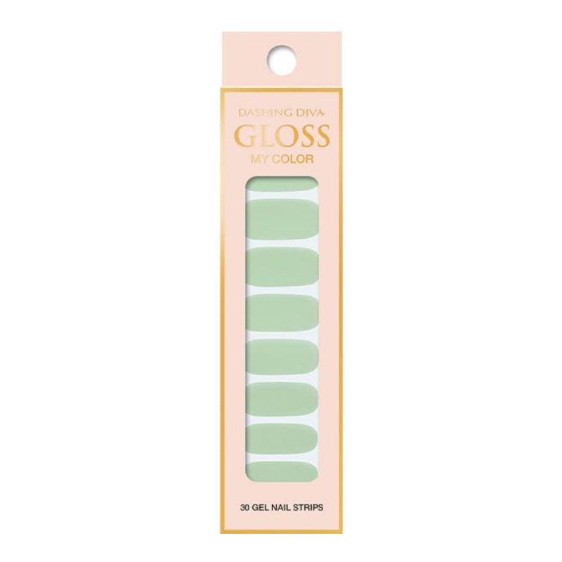 DASHING DIVA Gloss My Color Mani Misty Jade GC07