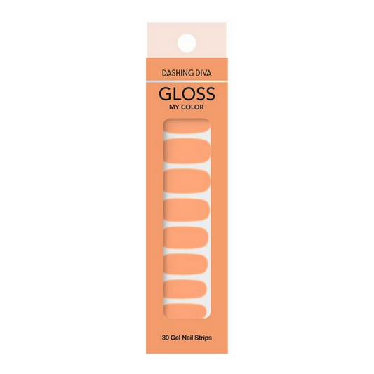 DASHING DIVA Gloss My Color Mani Nectarine GC20