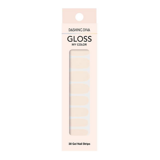 DASHING DIVA Gloss My Color Mani Oatmeal GC12
