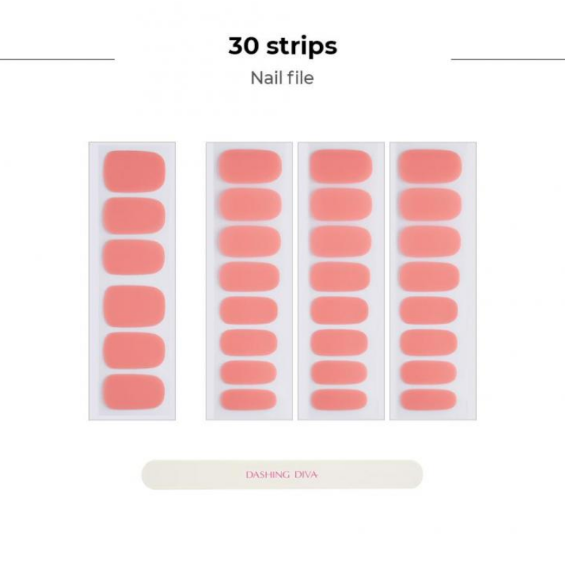 DASHING DIVA Gloss My Color Mani Peach Echo GC49