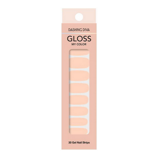 DASHING DIVA Gloss My Color Mani Peach GC19