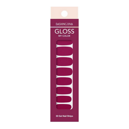 DASHING DIVA Gloss My Color Mani Plum GC29