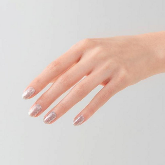 DASHING DIVA Gloss My Color Mani Silver Powder GC31