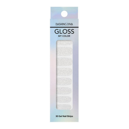 DASHING DIVA Gloss My Color Mani White Powder GC34