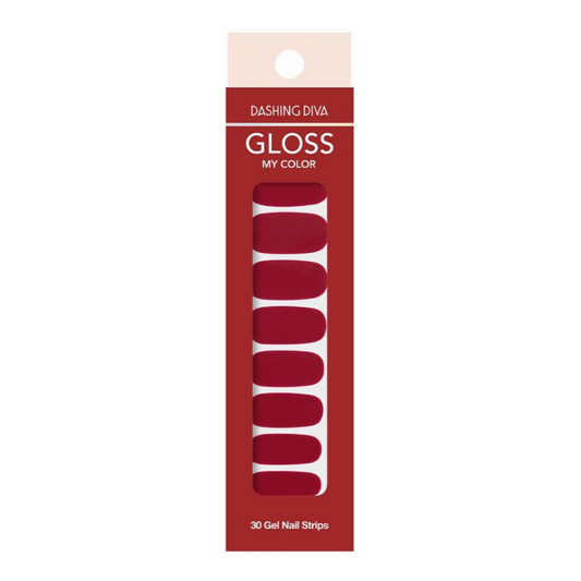 DASHING DIVA Gloss My Color Mani Wine GC30