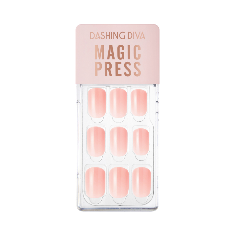 DASHING DIVA Magic Press Pink Series Mani Ballet Pink MWK034RR