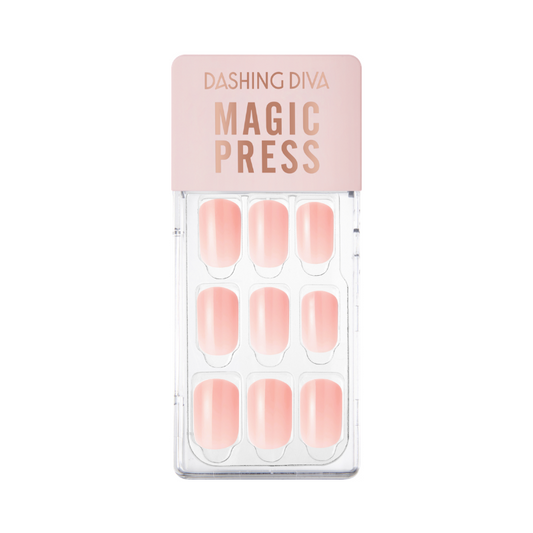 DASHING DIVA Magic Press Pink Series Mani Ballet Pink MWK034RR