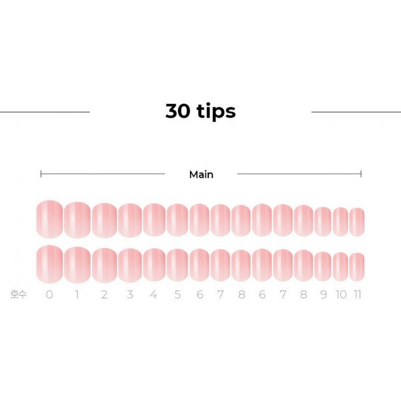 DASHING DIVA Magic Press Color Series Mani Blush Pink MDR895RR