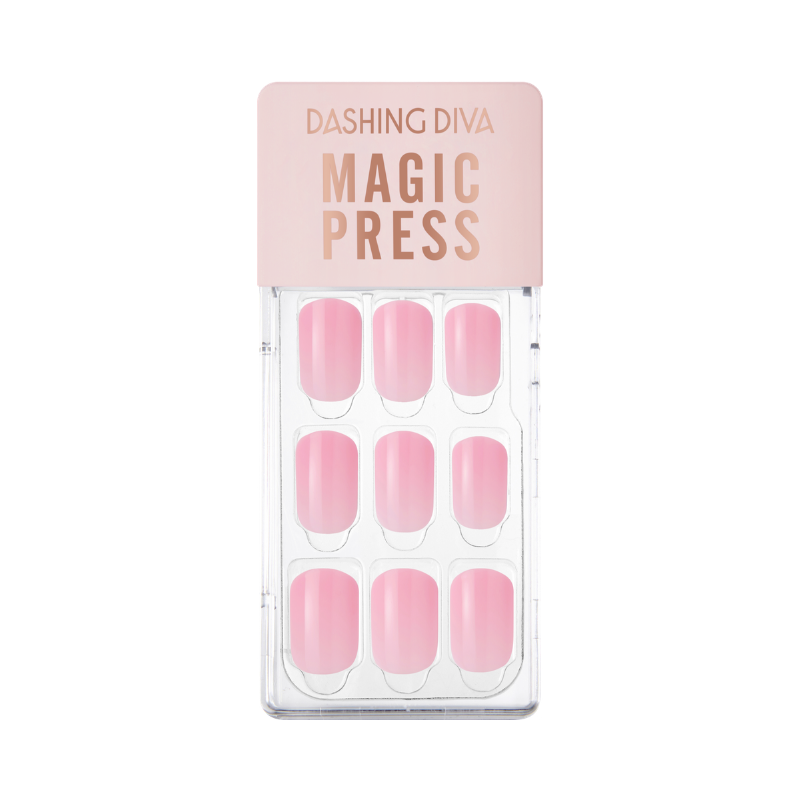 DASHING DIVA Magic Press Pink Series Mani Bubble Pink MWK031RR