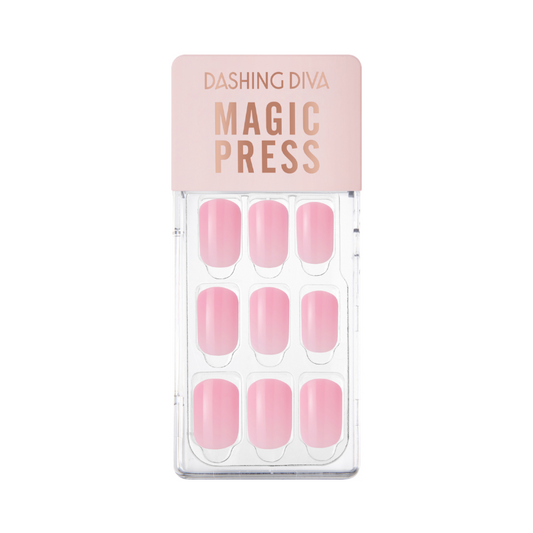 DASHING DIVA Magic Press Pink Series Mani Bubble Pink MWK031RR