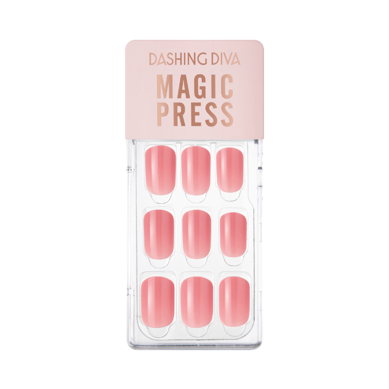 DASHING DIVA Magic Press Pink Series Mani French Rose Pink MWK036RR