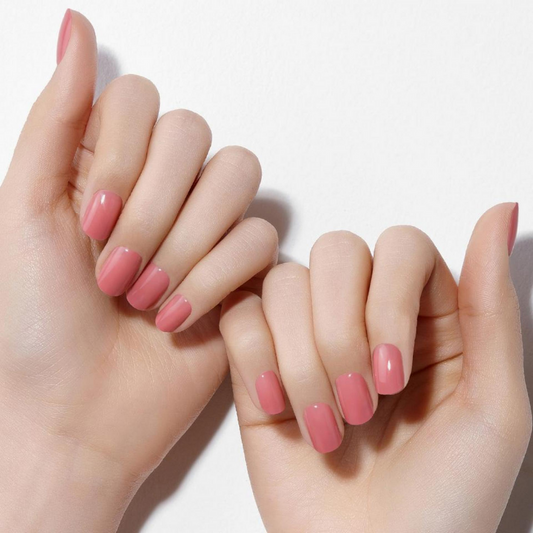 DASHING DIVA Magic Press Pink Series Mani French Rose Pink MWK036RR