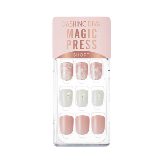 DASHING DIVA Magic Press Mani Marble Petal MGL3P052SS