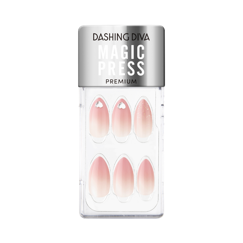 DASHING DIVA Magic Press Sweet Heart Premium Mani My First MWK040PT